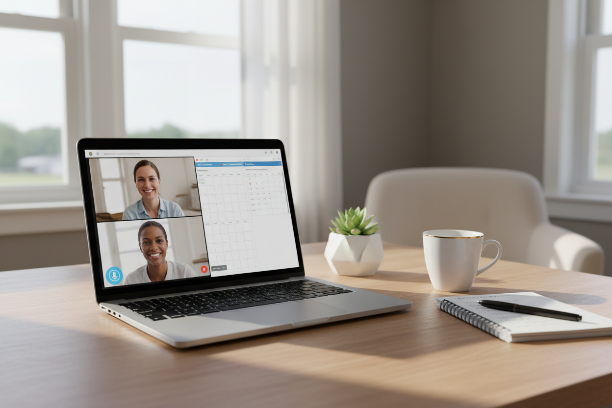 virtual assistant laptop